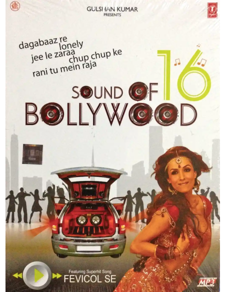 Sound Of Bollywood 16 (CD) (MP3) (Bollywood) (T-Series)