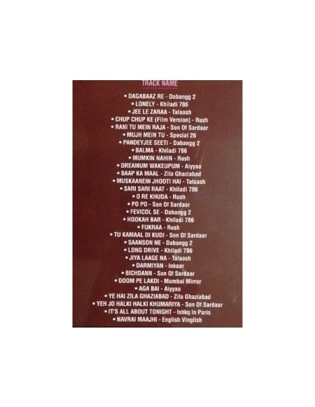 Sound Of Bollywood 16 DVD