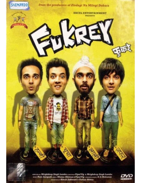 Fukrey DVD (2013)