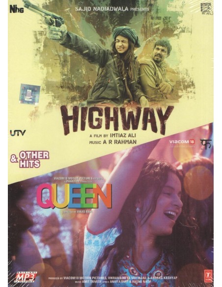 Highway / Queen & Other Hits (CD) (MP3) (Bollywood) (T-Series)