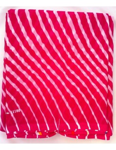 Saree Lisa – imprimé rose élégant