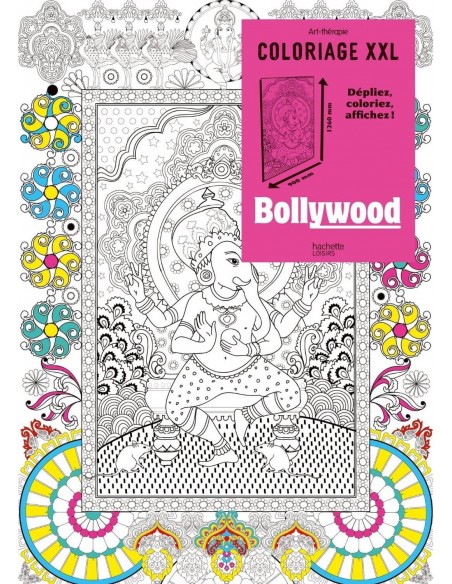Coloriage XXL Bollywood