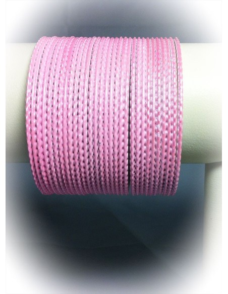 Classic Soft Pink Metallic Bangle Set (30 pcs) - T007