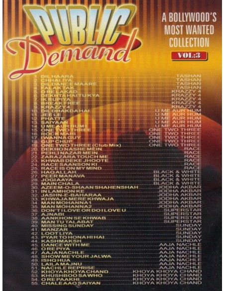 Public Demand Vol.3 DVD