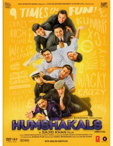 Humshakals DVD (2014)