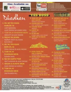 Golden Collection: Dhadkan - Yes Boss - Dharti Putra - Border - Saajan Ki Baho Mein (MP3) 2