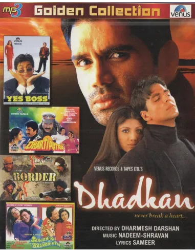 Golden Collection: Dhadkan - Yes Boss - Dharti Putra - Border - Saajan Ki Baho Mein (MP3)