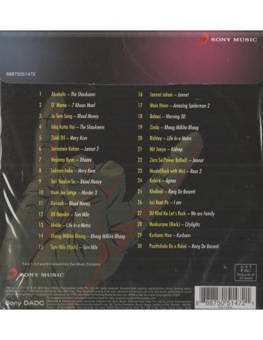 Rock The Party - Bollywood's Favourite Rock Songs (CD) (MP3) (2014) (Sony)