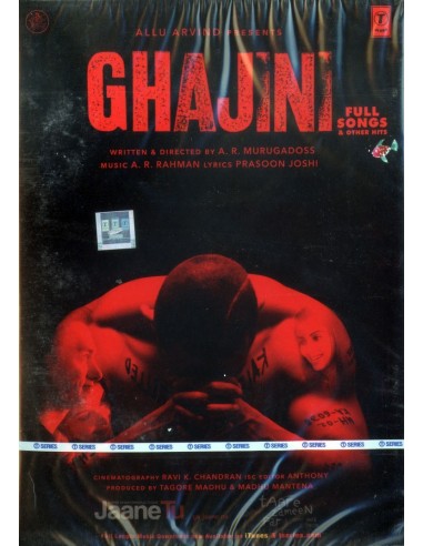 Ghajini - Full Songs & Other Hits (DVD)