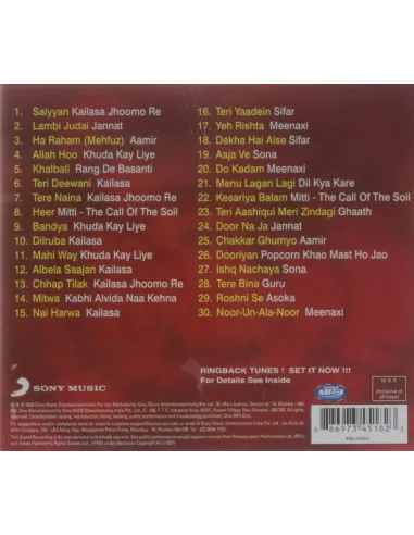 Saiyyan: Kailash Kher Super Hits and Many More (MP3)