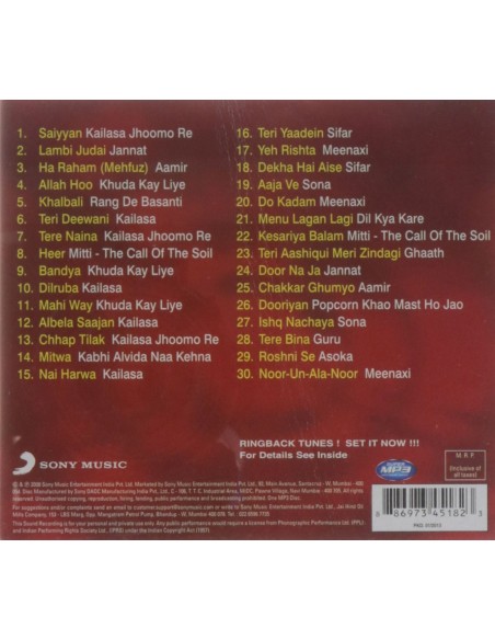 Saiyyan: Kailash Kher Super Hits and Many More (MP3)
