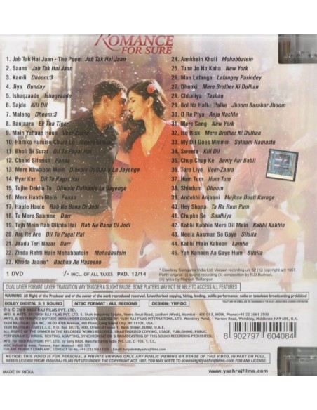 Romance for Sure DVD