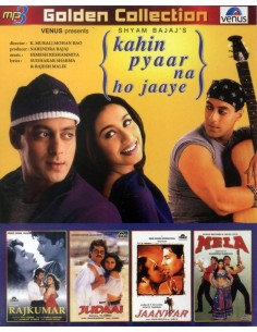 Golden Collection: Kahin Pyaar Na Ho Jaaye - Rajkumar - Judaai - Jaanwar - Mela (CD) (MP3) (2015)