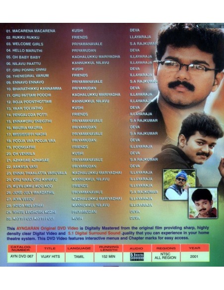 Vijay Hits DVD