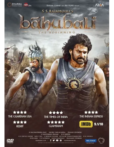 Baahubali: The Beginning DVD (FR)