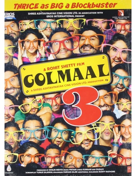 Golmaal 3 DVD