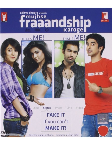 Mujhse Fraaandship Karoge DVD (FR)