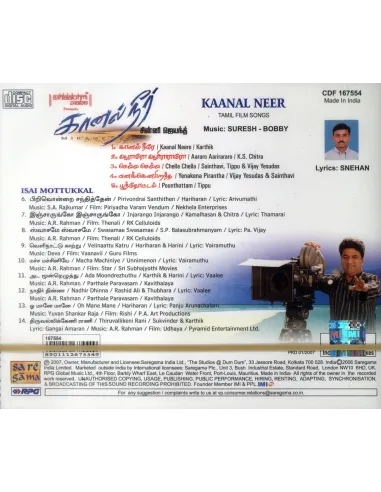 Kaanal Neer / Isai Mottukkal (CD)