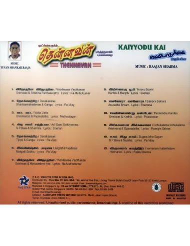 Thennavan / Kaiyyodu Kai (CD)