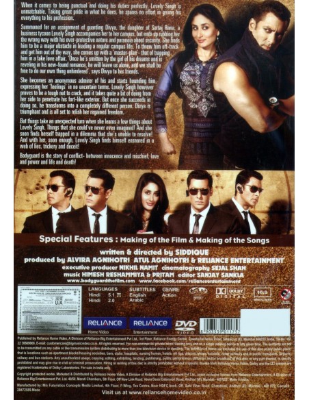 Bodyguard DVD