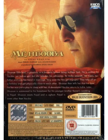 Mehbooba DVD