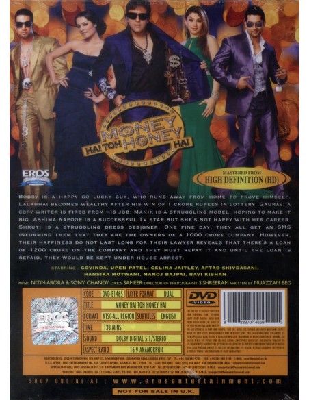 Money Hai Toh Honey Hai DVD