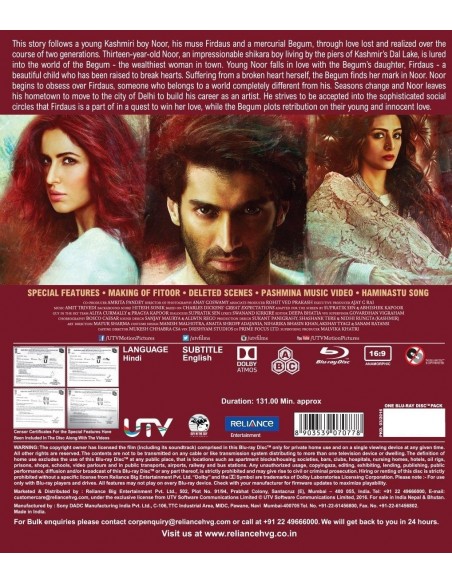 Fitoor (Blu-Ray) [FR]