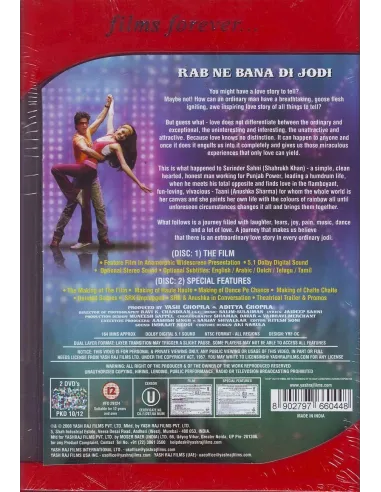 Rab Ne Bana Di Jodi - Collector 2 DVD (FR)