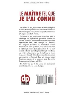Le Maître tel que je l'ai connu: Swami Vivekananda 2