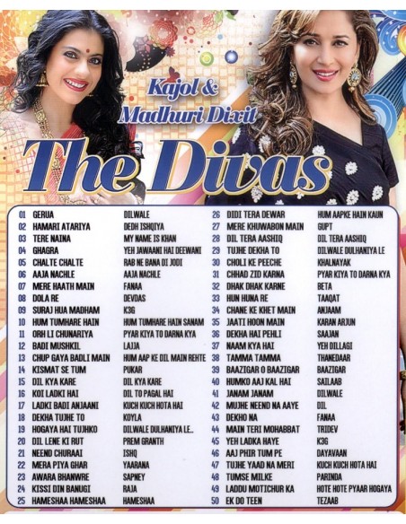 The Divas : Kajol & Madhuri Dixit DVD