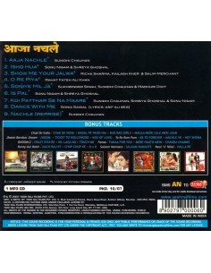 Aaja Nachle (CD) (MP3) (2007) (Bollywood) (YRF Music) 2