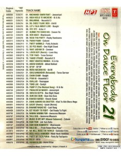 Everybody On Dance Floor 21 (CD) (MP3) (2016) (Bollywood) 2