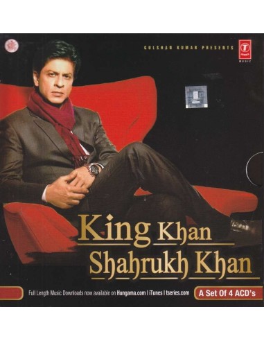King Khan Shahrukh Khan - 4 CD Set