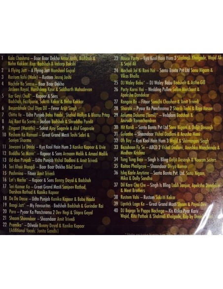 Kala Chashma & Others Hits (MP3)