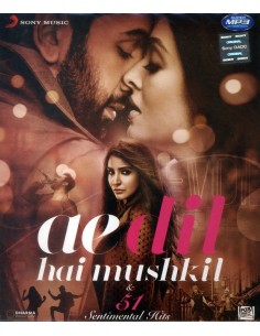 Ae Dil Hai Mushkil & 51 Sentimental Hits (CD) (MP3)