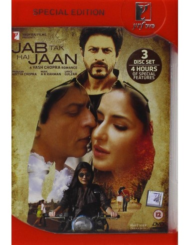 Jab Tak Hai Jaan DVD [3 Disc Special Edition]