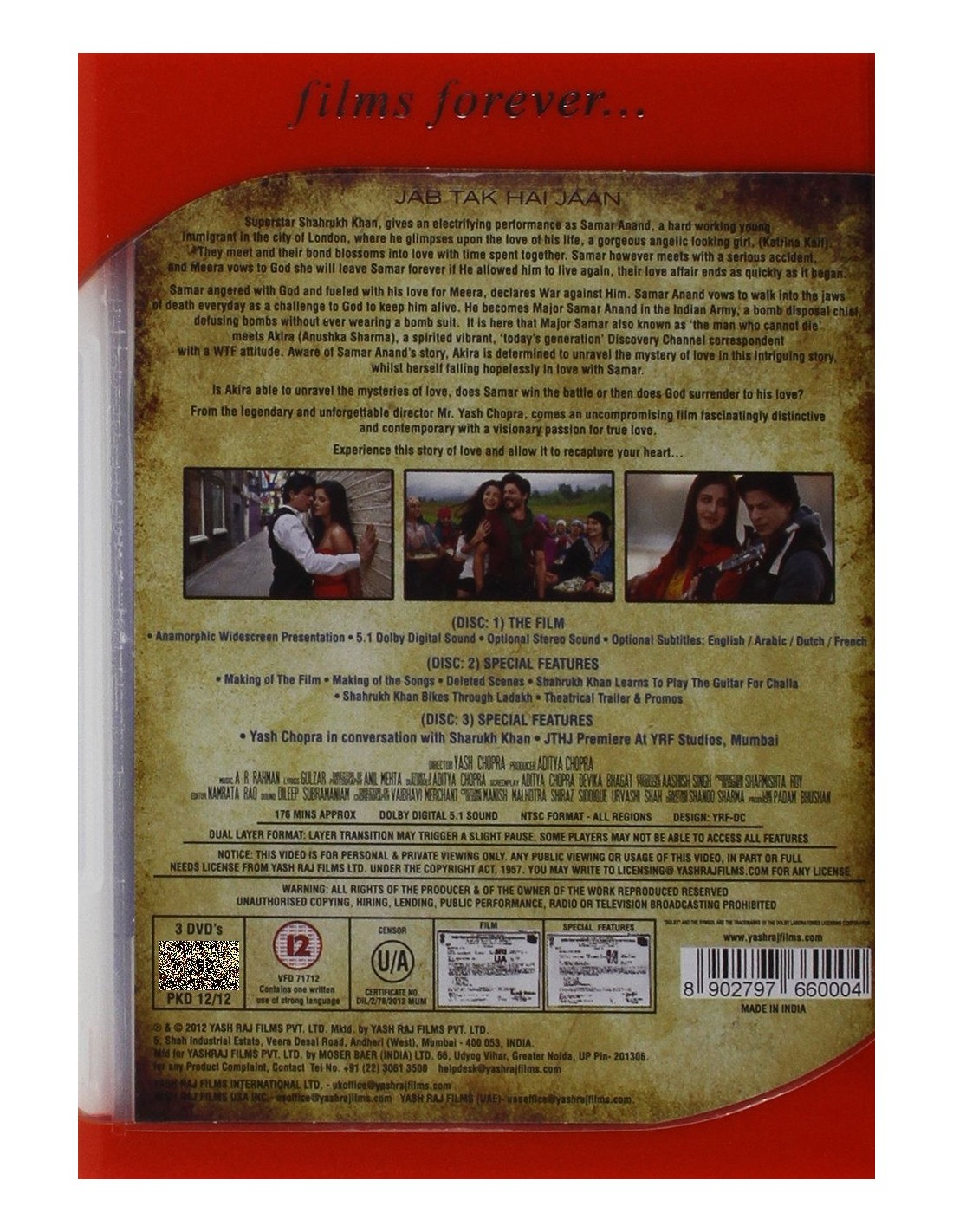 jab tak hai jaan movie dvd jab tak hai jaan movie dvd