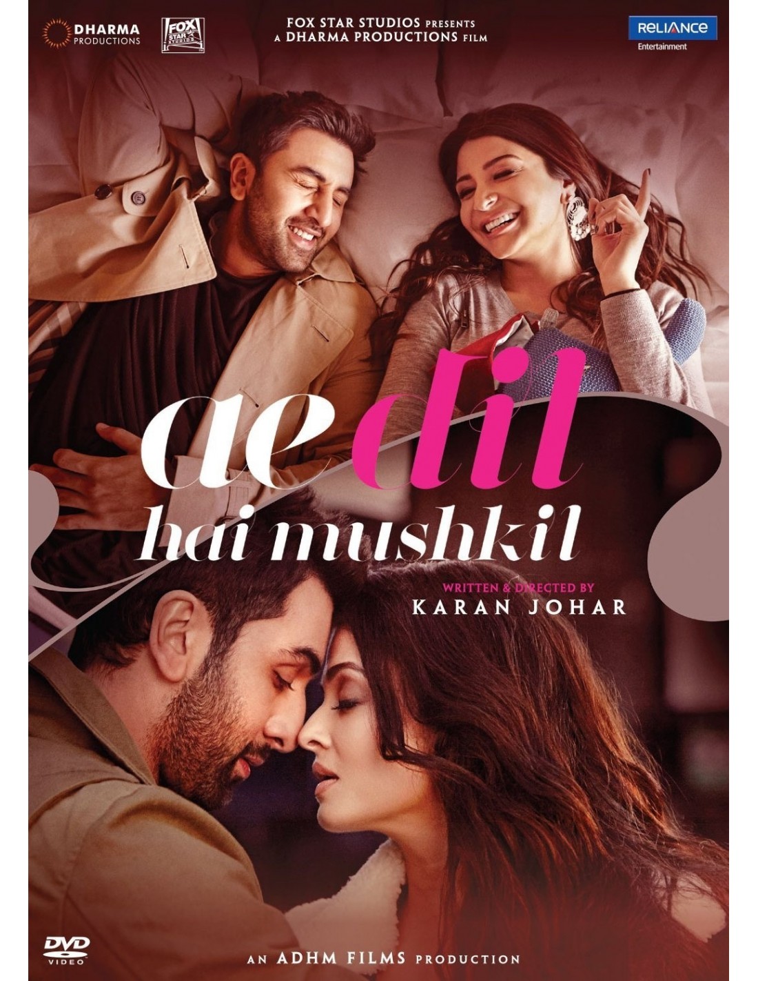Ae Dil Hai Mushkil DVD (2016) | Available in French Ae Dil Hai Mushkil DVD (2016) | Available in French