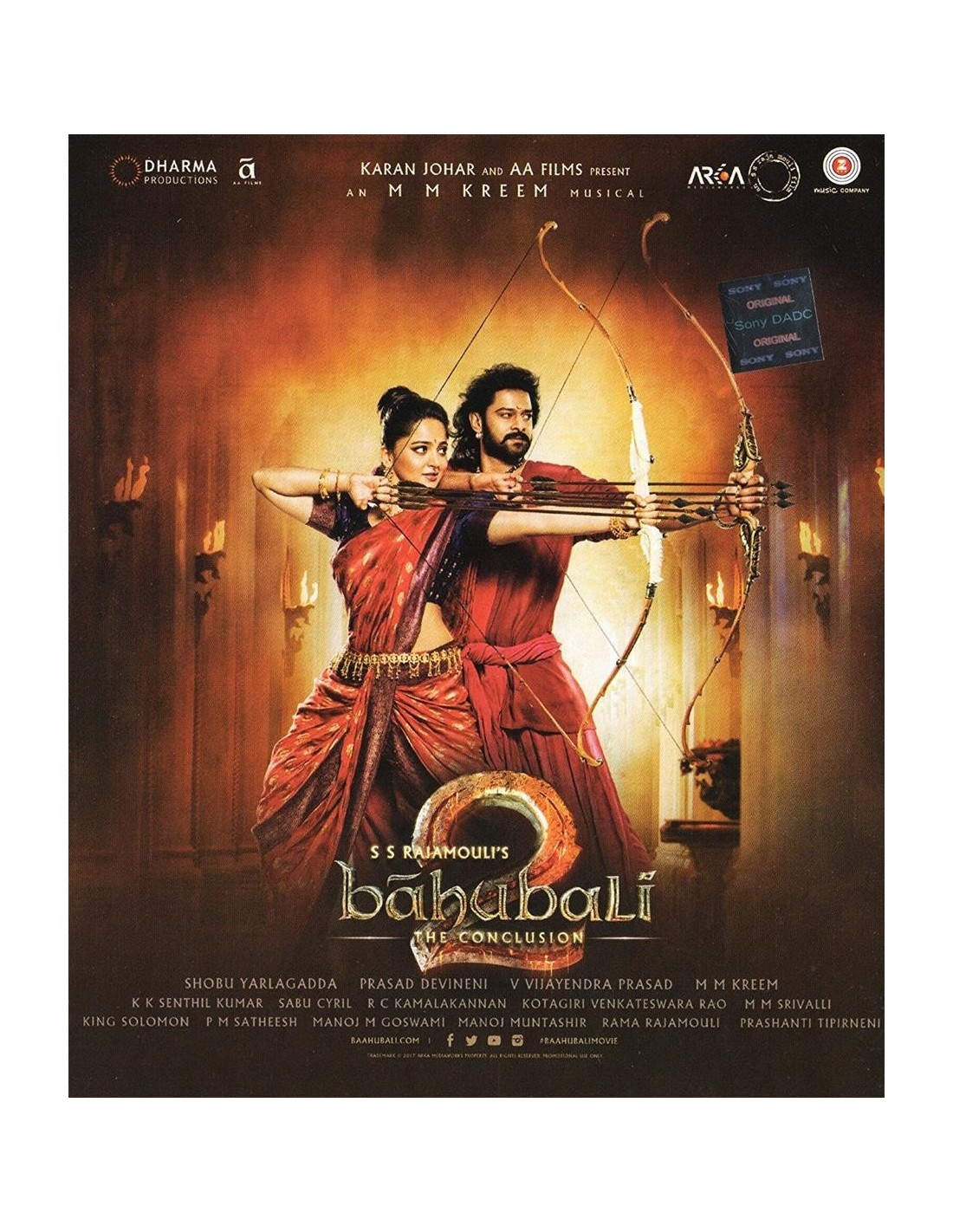 Baahubali 2 The Conclusion Soundtrack