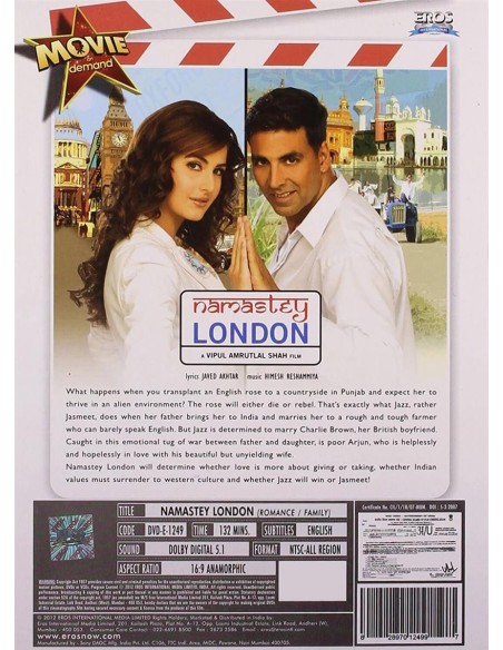 Namastey London DVD
