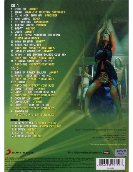 Bheege Honth - Emraan Hashmi's Hits (CD) (Bollywood) (T-Series)