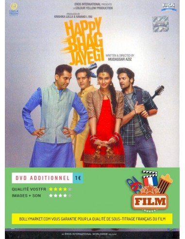 Happy Bhag Jayegi DVD (2016) | Available in French