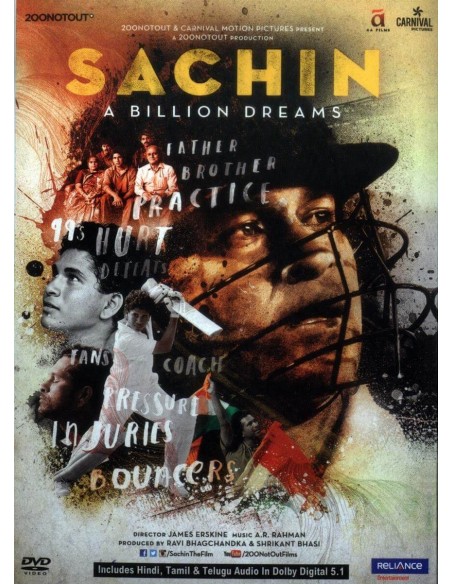 Sachin: A Billion Dreams DVD
