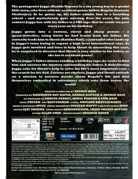 Jagga Jasoos DVD