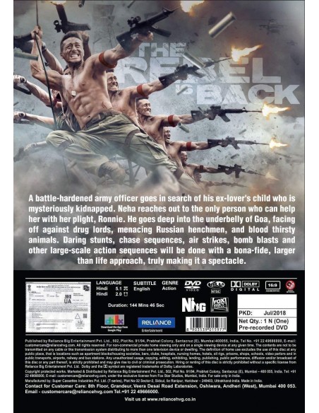 Baaghi 2 DVD (2018)