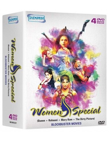 Women's Special (Queen / Kahaani / Mary Kom / The Dirty Picture) DVD