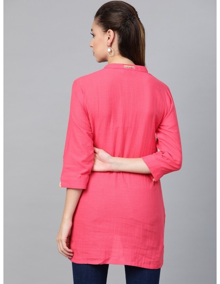 Biba Rose Coupe Regular Kurti