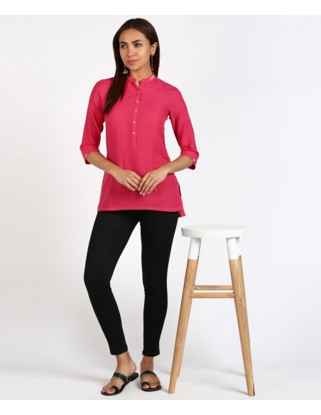 Biba Rose Coupe Regular Kurti