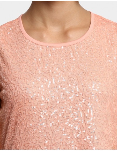 Women Maxi Pink Embroidered Dress - Ann Springs