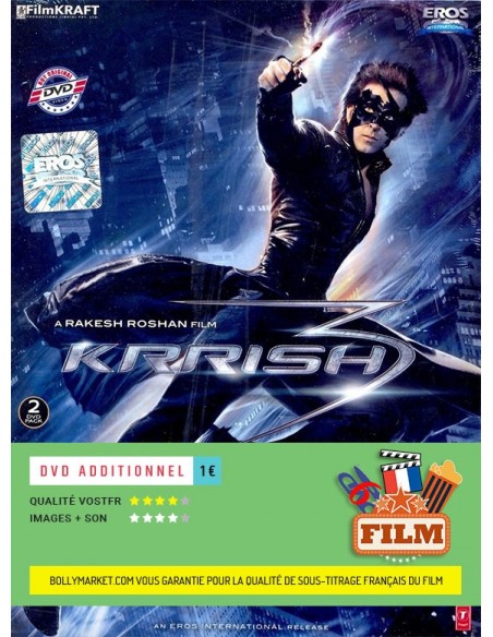 Krrish 3 - Collector 2 DVD (FR)